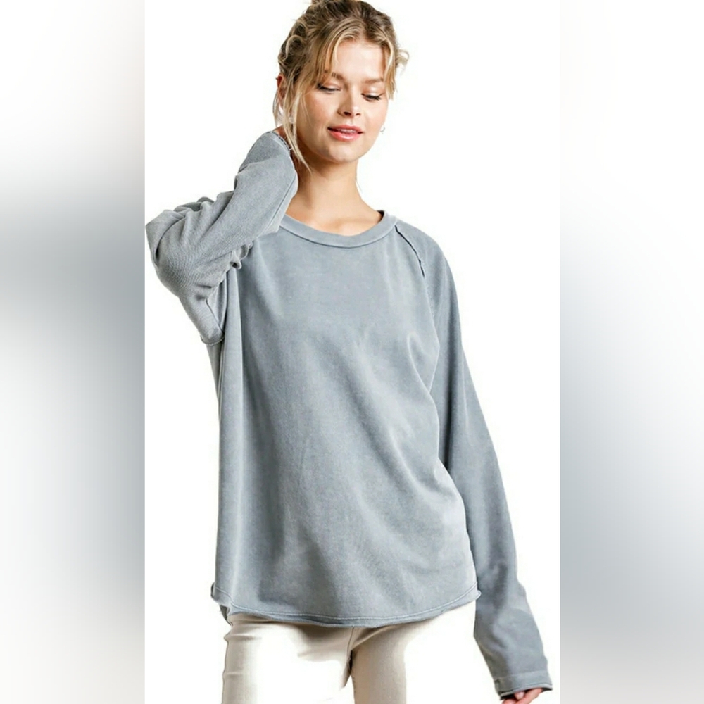 Pact Women's Lavender Pullover Sweatshirt